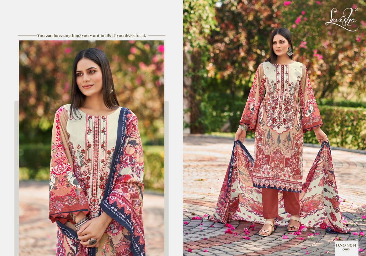 LEVISHA NAIRA NX VOL-3 3013 TO 3019 2