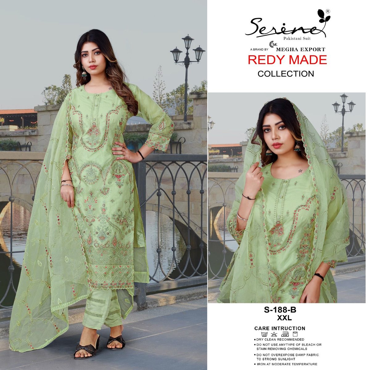 Serine Pakistani Suit S-188 Colors 3