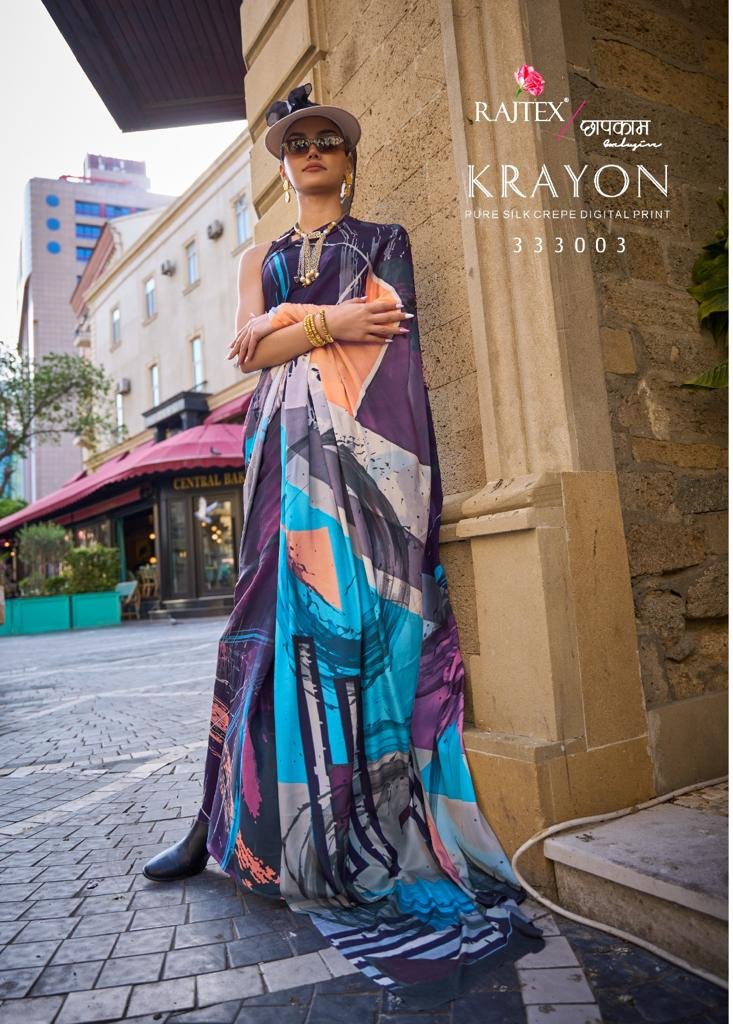 Rajtex Fabrics Krayon Digital Print 333001-333010 Series 3