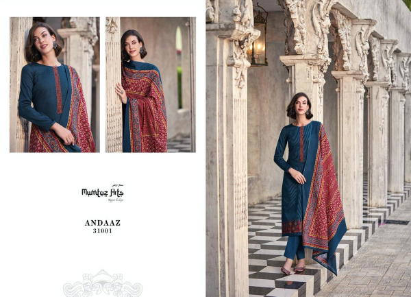 MUMTAZ ARTS ANDAAZ 31001 TO 31009