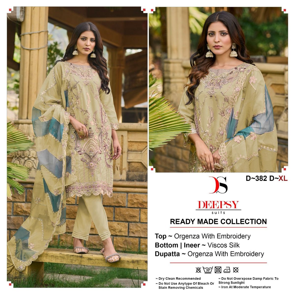 DEEPSY SUIT D-382-A TO D-382-D 4