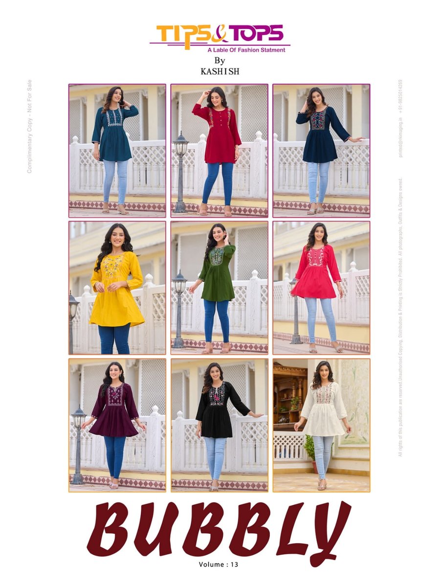 TIPS AND TOPS BUBBLY VOL-13 1301 TO 1309 10