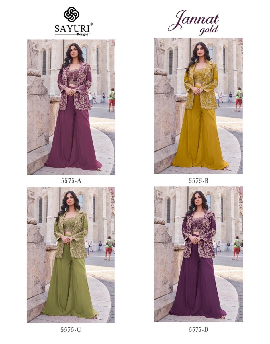 SAYURI DESIGNER JANNAT GOLD 5575A-5575D 5