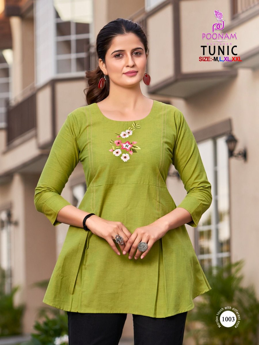 Poonam Designer Tunic 1001-1006 Series 3