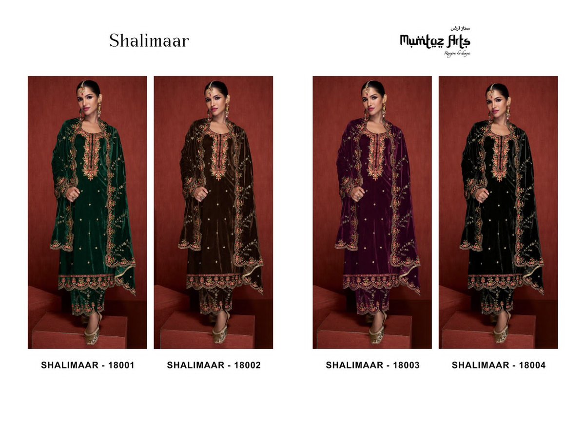 Mumtaz Arts Shalimar 18001-18004 Series 5