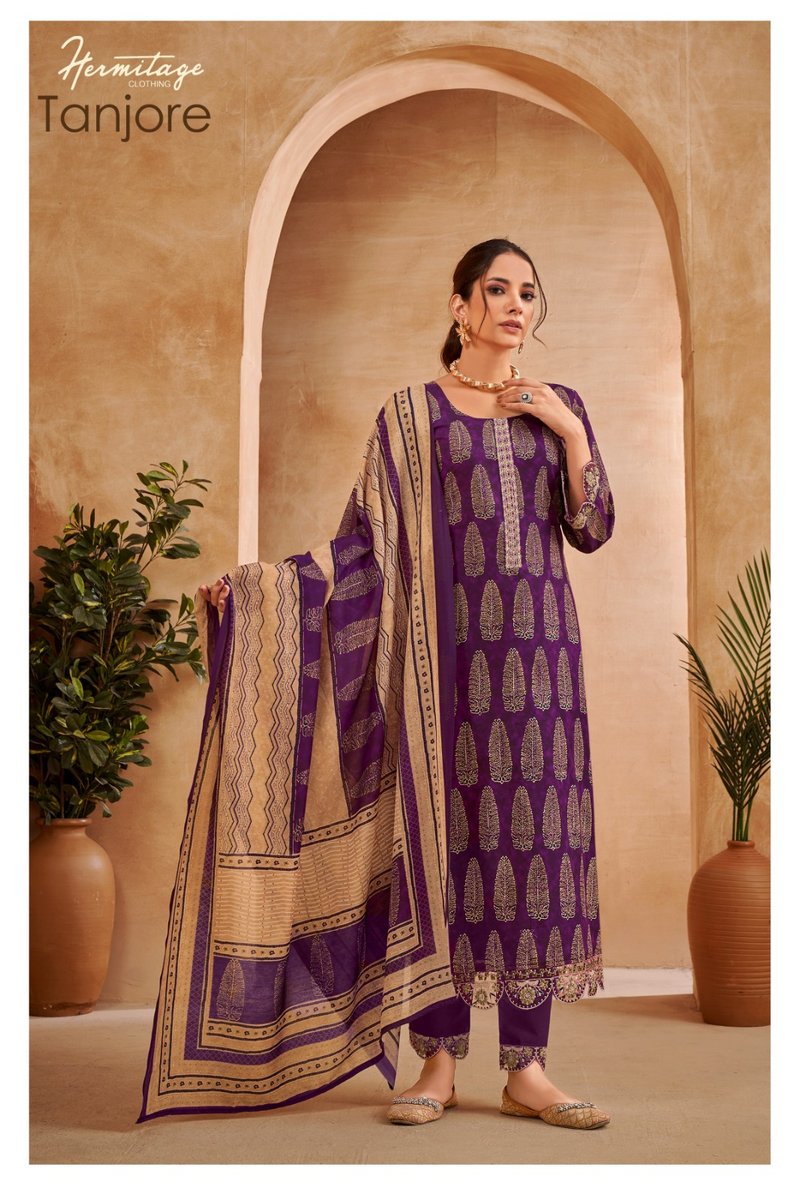HERMITAGE CLOTHING TANJORE TA 01 TO TA 06 SERIES 4