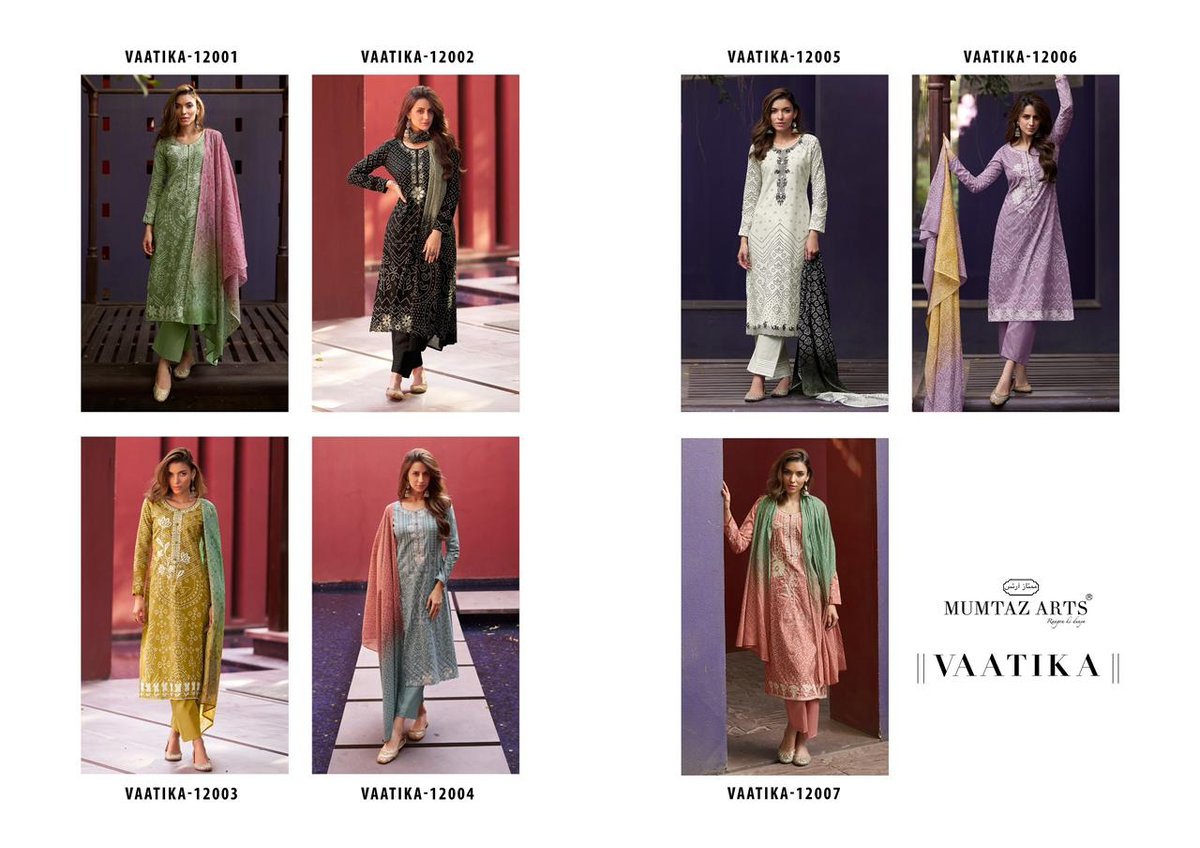 MUMTAZ ARTS VAATIKA 12001 TO 12007 8