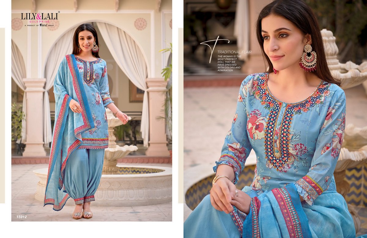 LILY & LALI MEHNOOR 15911 TO 15916 2