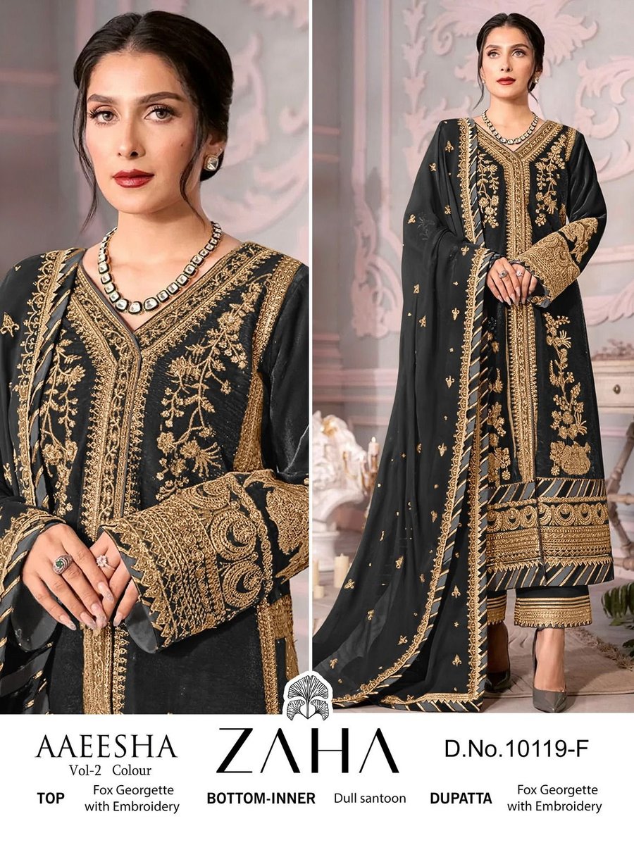 Zaha Aaeesha Vol-2 10119 New Colors 2
