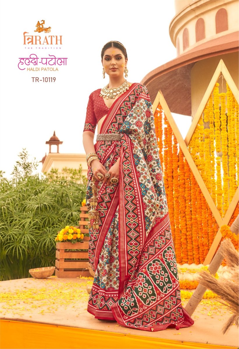 TRIRATH HALDI PATOLA SERIES 10116-10123 4