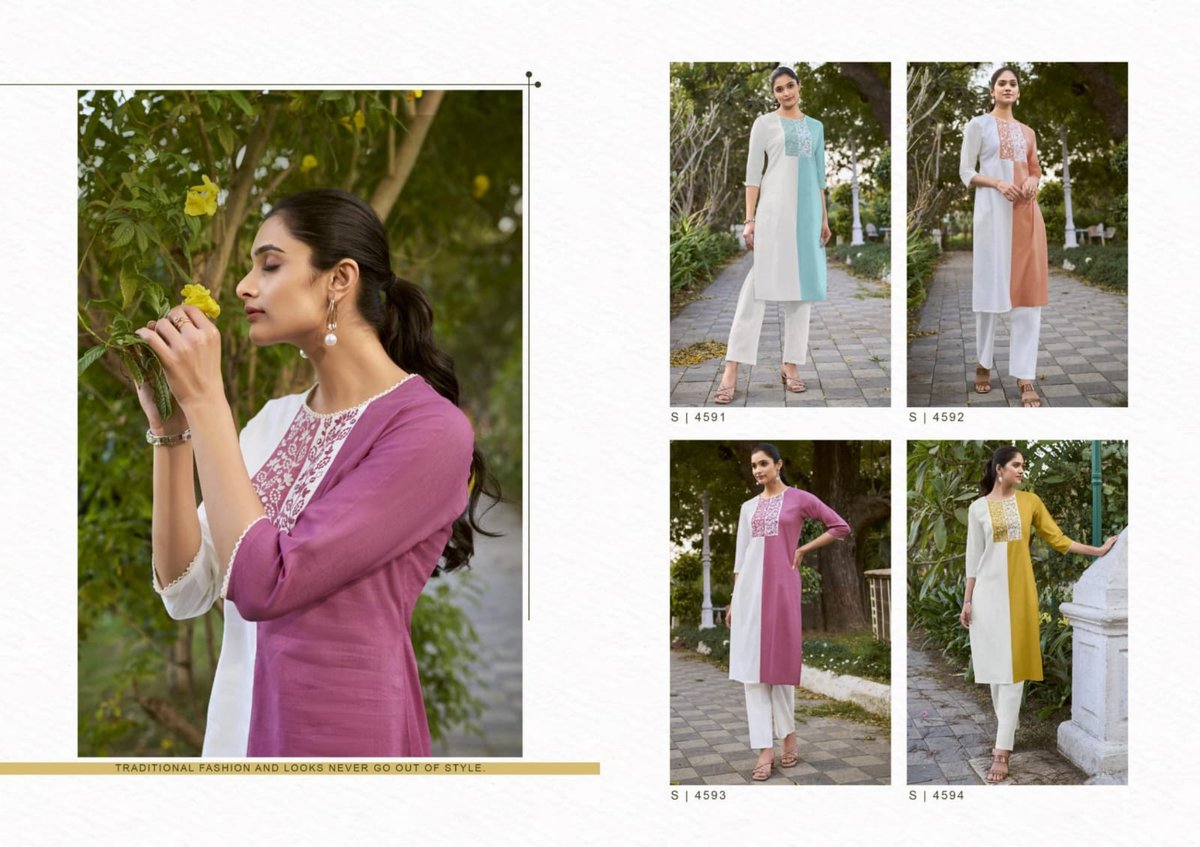 SUBHASH SAREES LIPIKA 4591 TO 4594 5