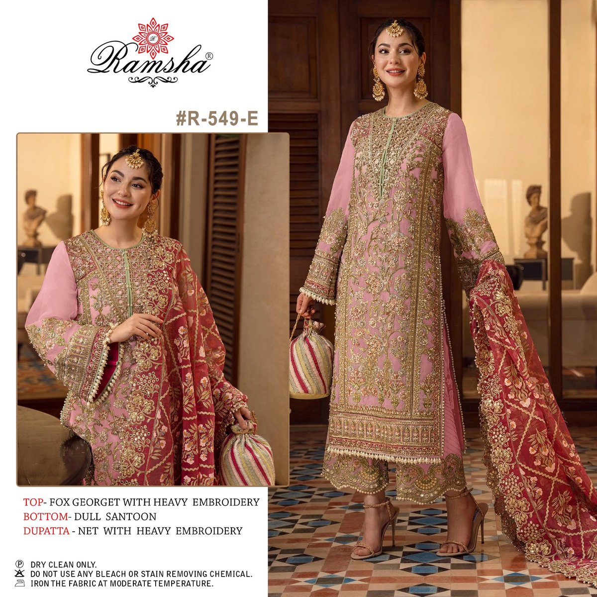 Ramsha Suit R-549 Nx New Colors 1