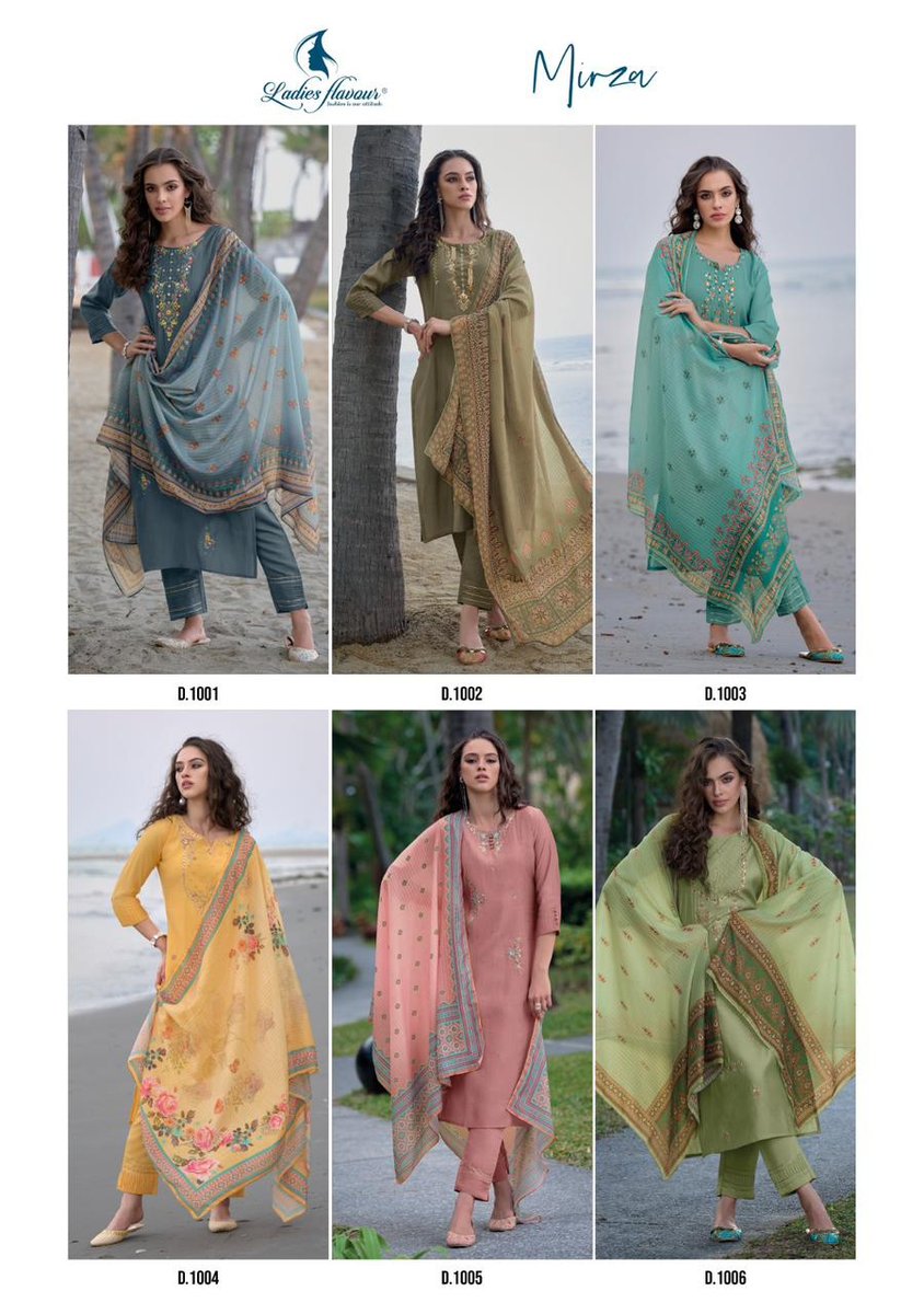 Ladies Flavour Mirza 1001-1008 Series 7