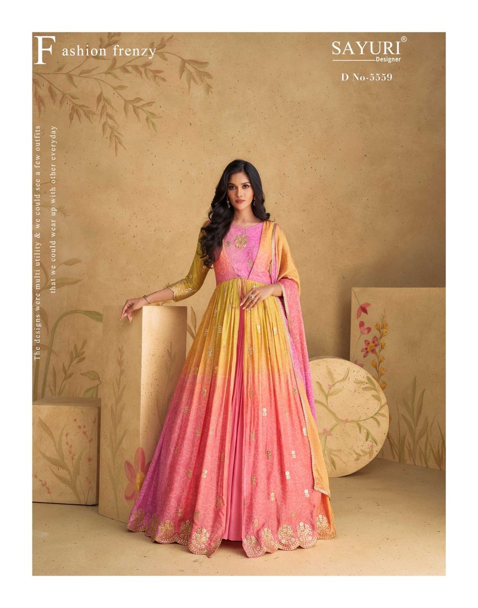 SAYURI DESIGNER SAJNI 5558 TO 5560 2
