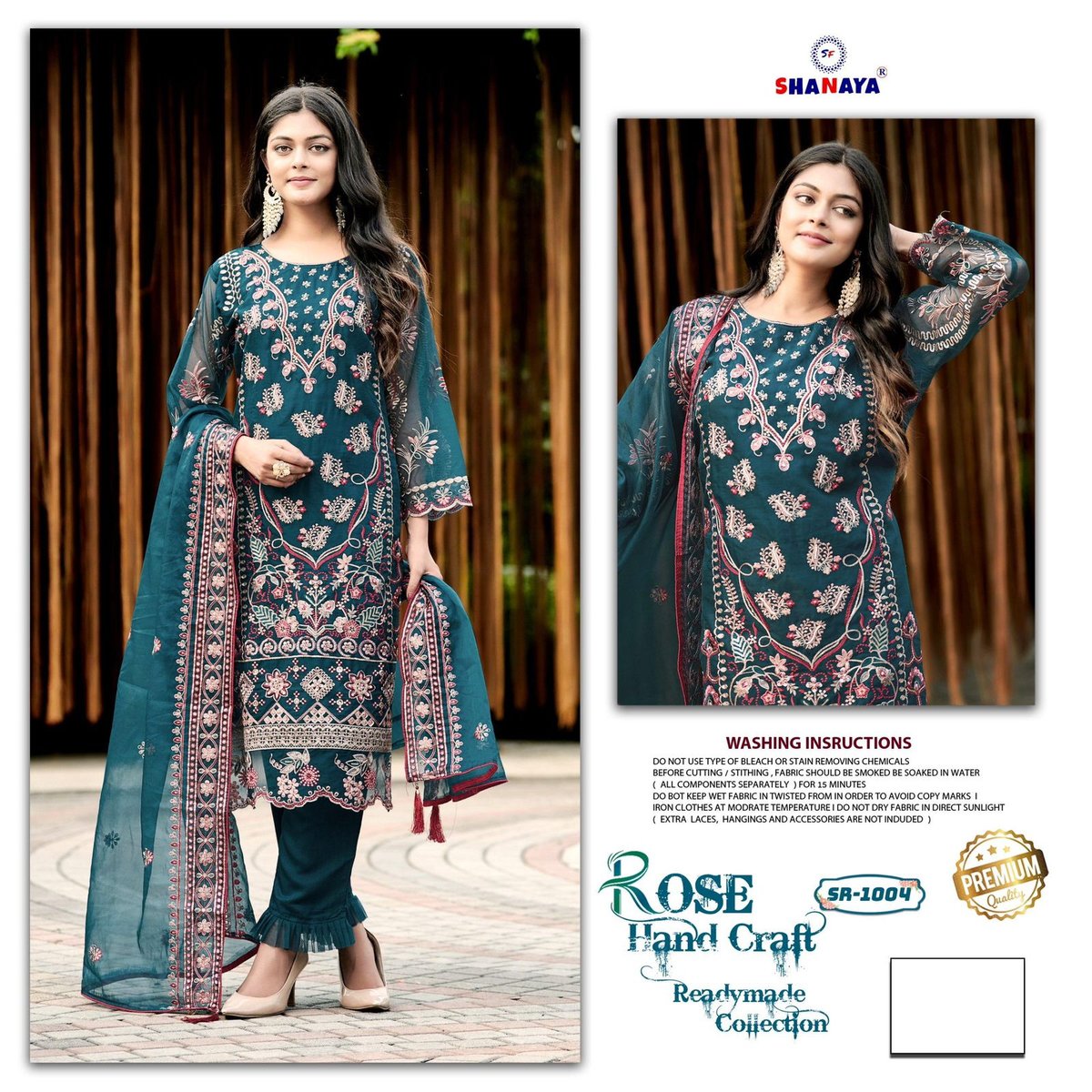 SHANAYA ROSE HAND CRAFT READYMADE COLLECTION SR-1004 1