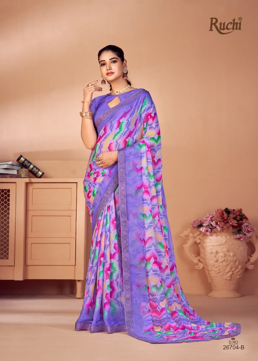 Ruchi Saree Simayaa 20th Edition 26701-26706 Colors 8