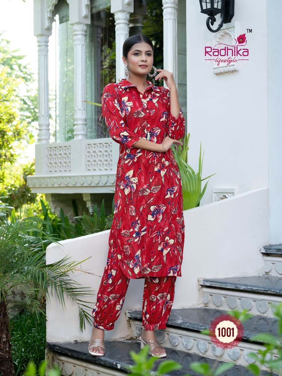 Radhika Lifestyle Floral Vol-1 1001-1008 Series 1