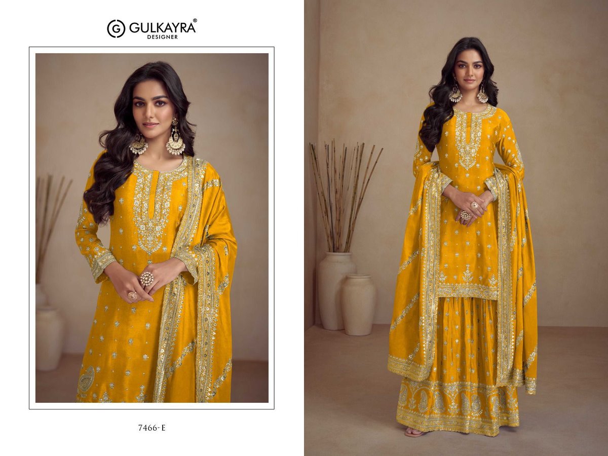 GULKAYRA DESIGNER SADAF 7466A-7466E 5