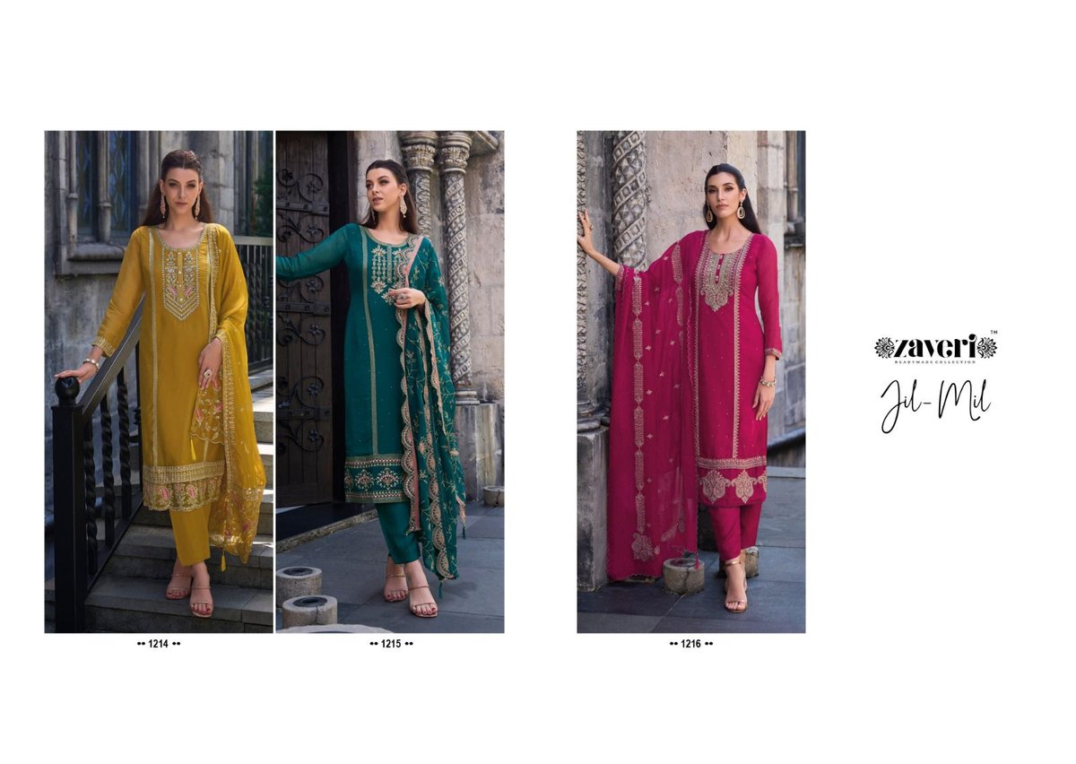 Zaveri Jil Mil 1214-1216 Series 4