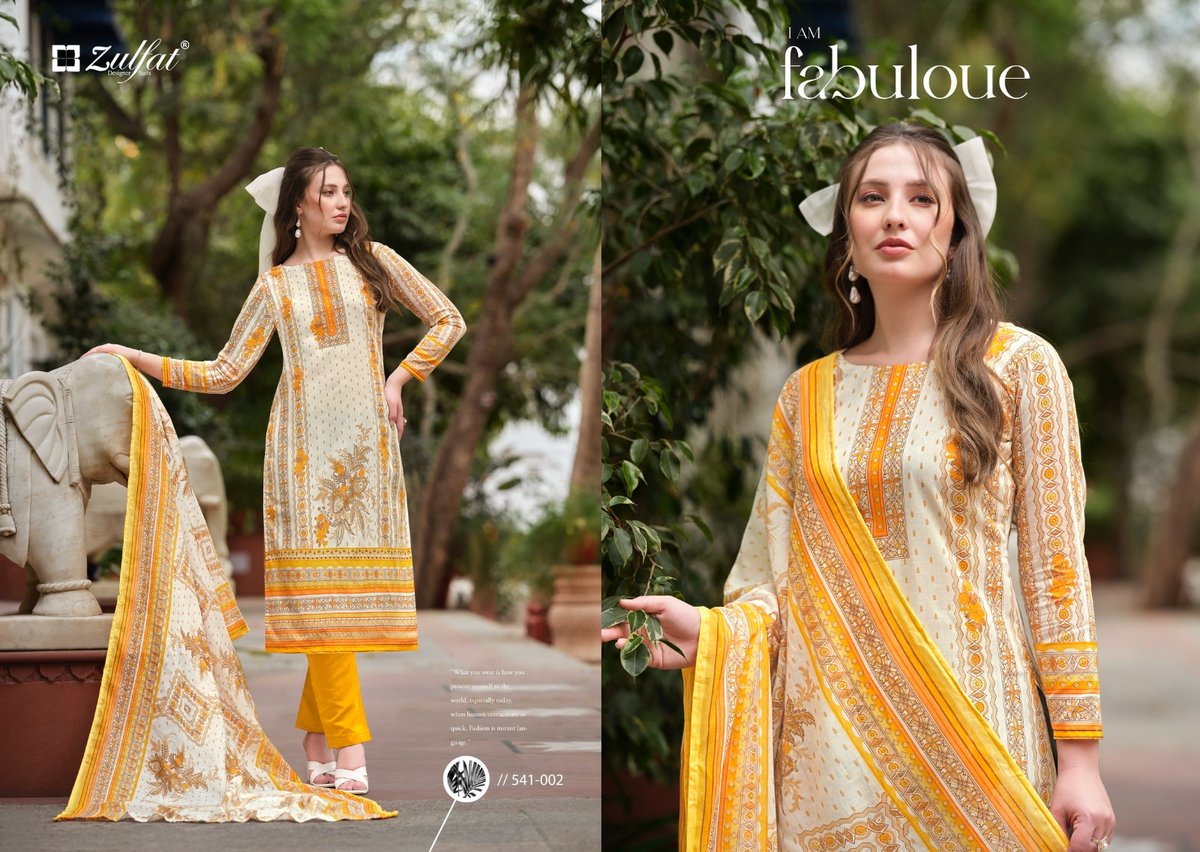 ZULFAT DESIGNER MARYAM VOL-3 541-001 TO 541-008 2