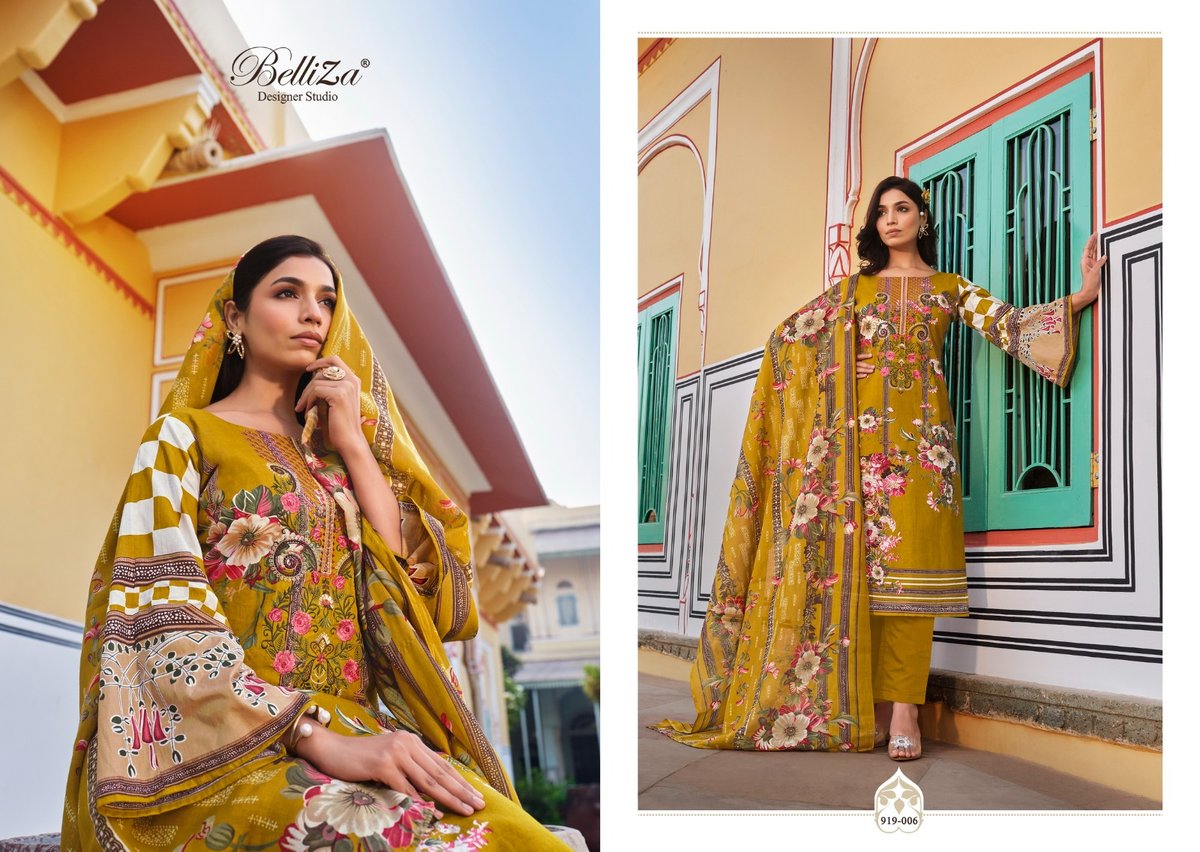 BELLIZA DESIGNER NAIRA VOL-52 919-001 TO 919-008 6