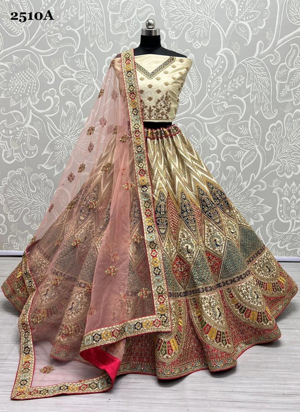 Anjani Art Bridal Lehenga 2510 Colors