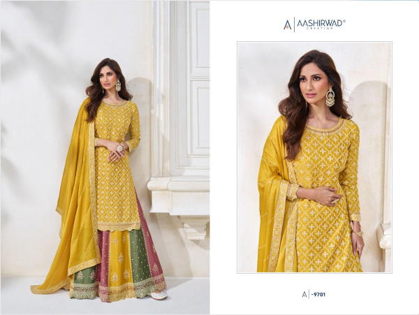 Aashirwad Creation Colors 9701-9703 Series