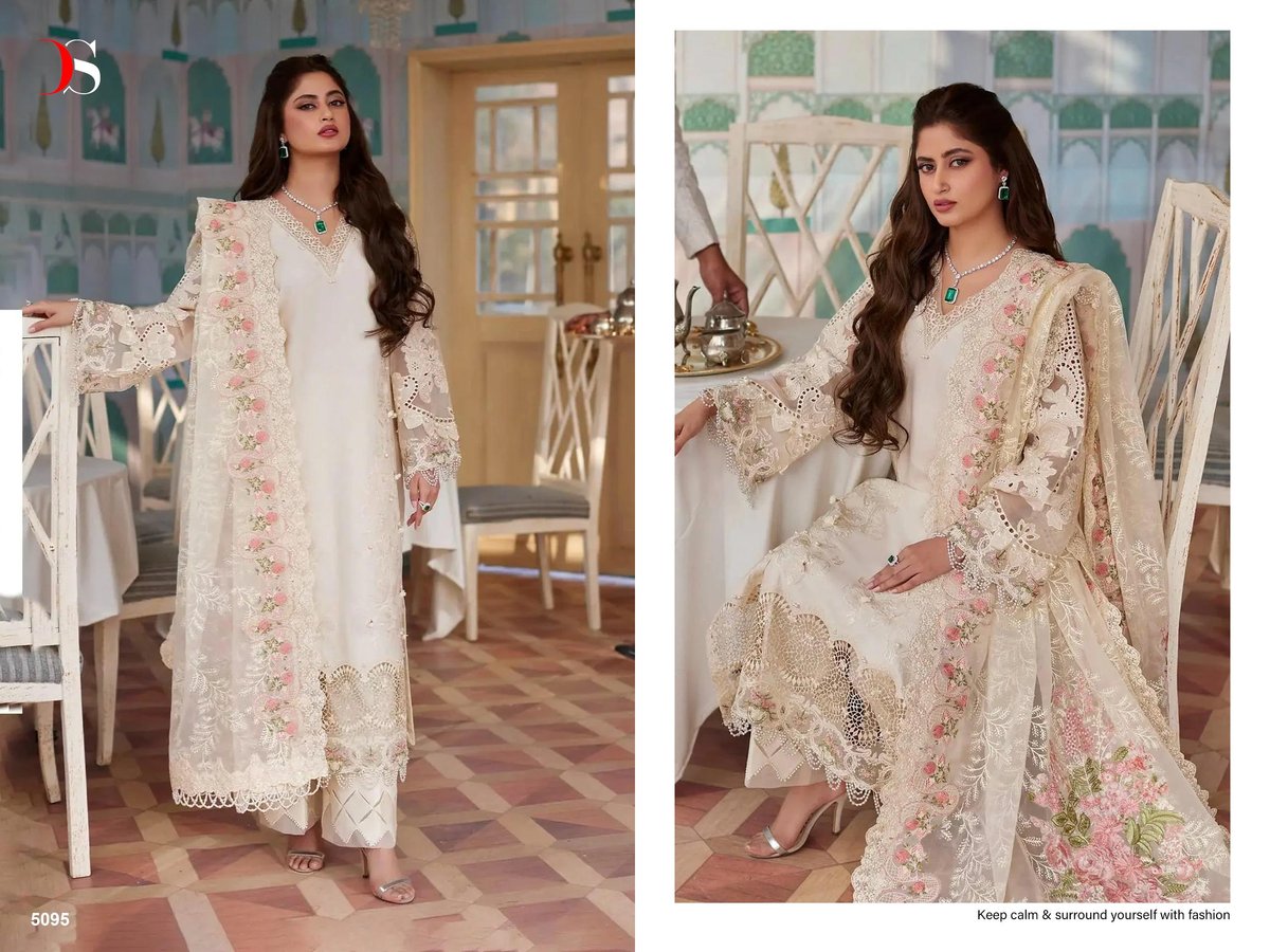 DEEPSY SUITS MARIA.B EMBROIDERED LAWN - 24 5091 TO 5096 5