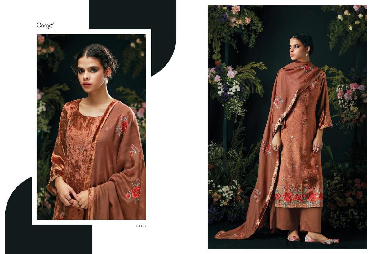Ganga The Vintage Blossom 1139-1144 Series . 3