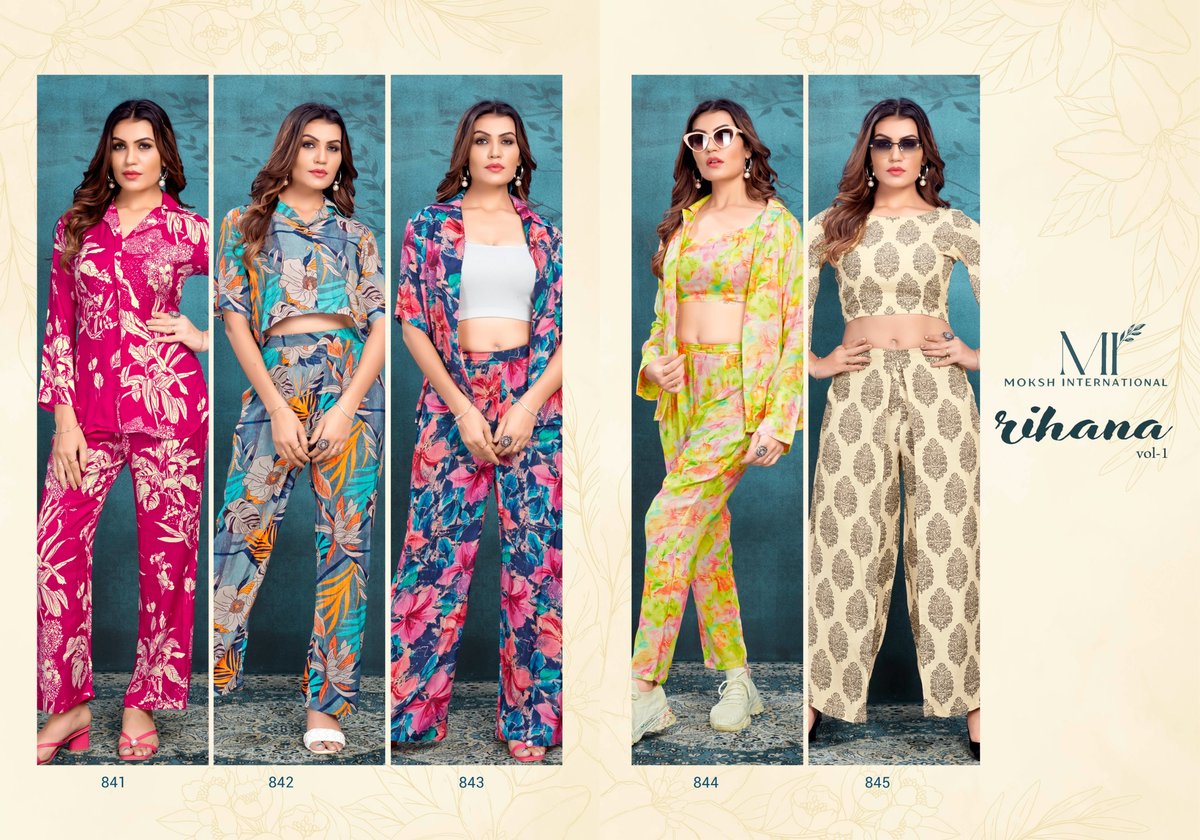 MOKSH INTERNATIONAL RIHANA VOL-1 841 TO 845 6