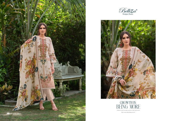 BELLIZA DESIGNER NAIRA VOL-58 933-001 TO 933-008