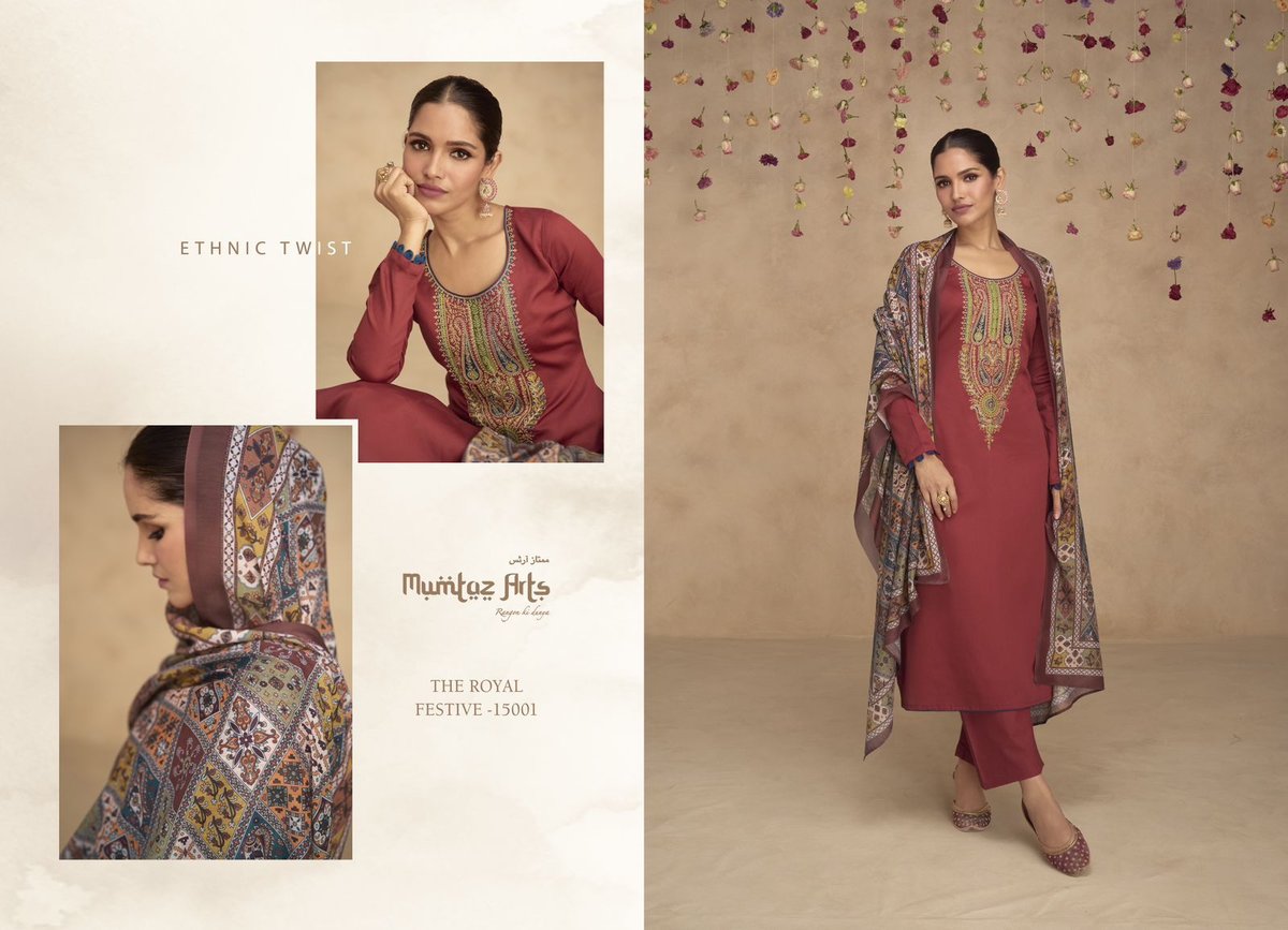 MUMTAZ ARTS ROYAL FESTIVE 15001 TO 15007 1