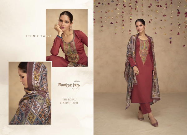 MUMTAZ ARTS ROYAL FESTIVE 15001 TO 15007