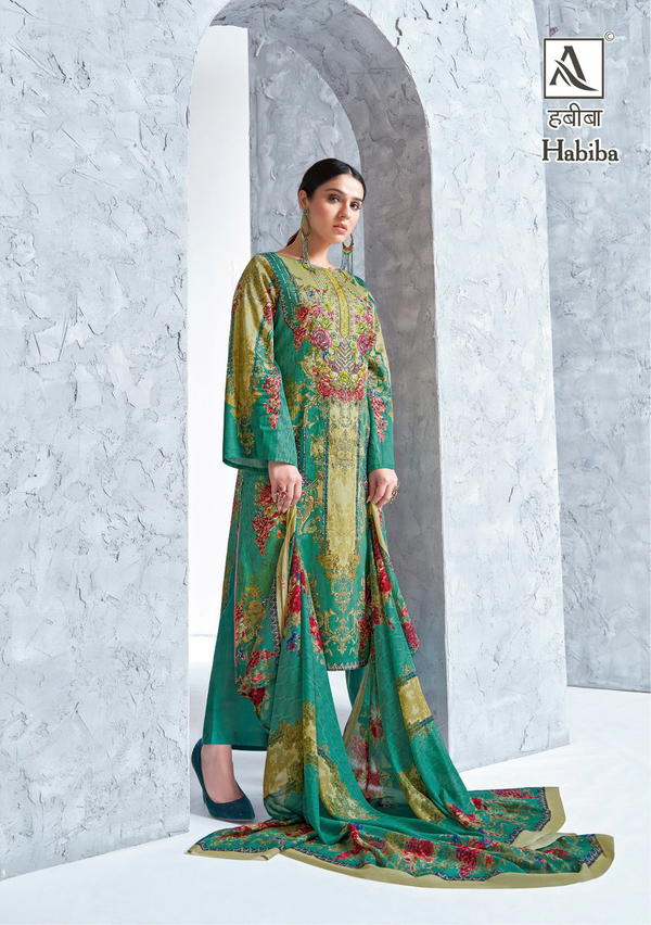 Alok Suit Habiba 1440-001 To 1440-008 Series