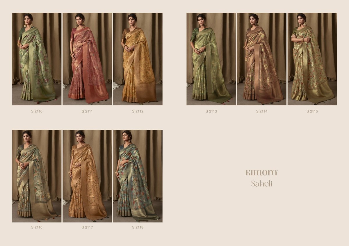 KIMORA SAHELI S-2110 TO S-2118 10