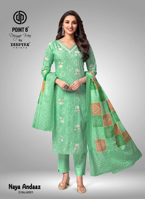 DEEPTEX NAYA ANDAAZ VOL-6 6001 TO 6010