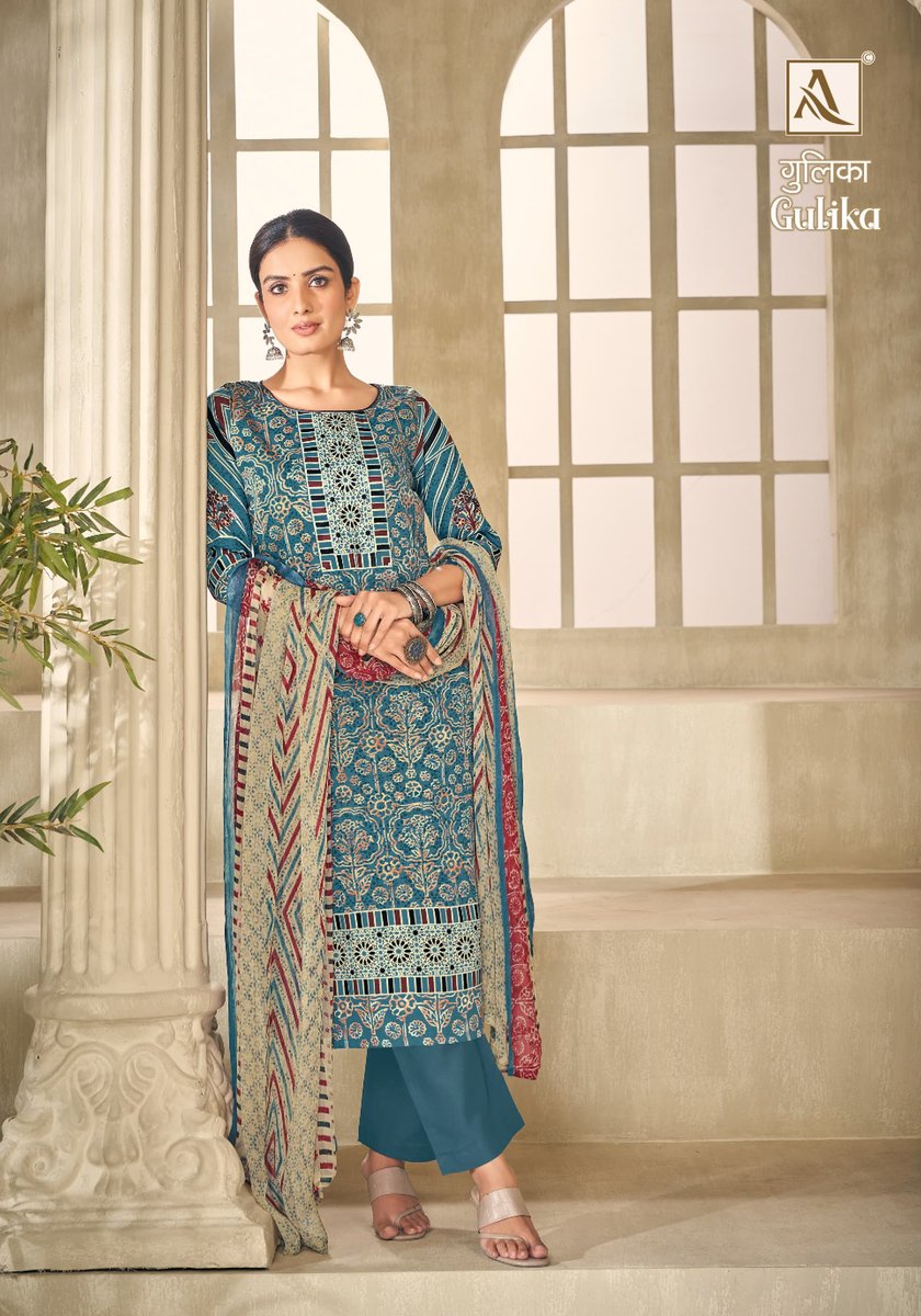 ALOK SUIT GULIKA H-1471-001 TO H-1471-006 5