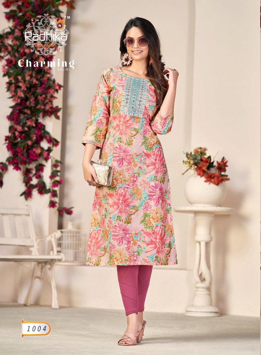 Radhika Lifestyle Charming Vol-1 1001-1008 Series 4