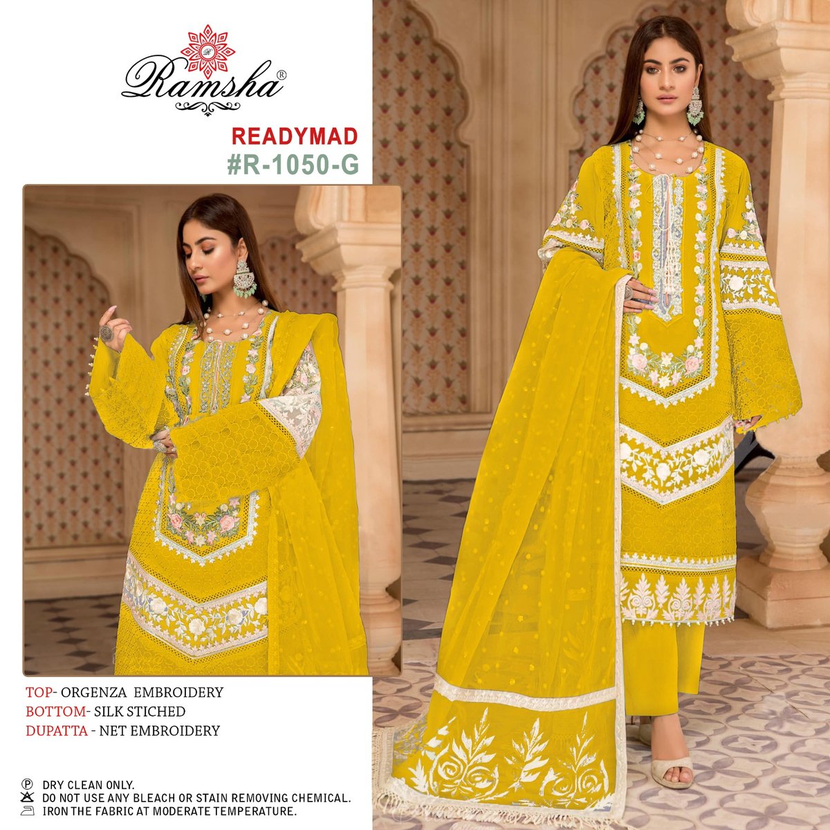 Ramsha Suit Ready Made Collection R-1050 New Colors 3