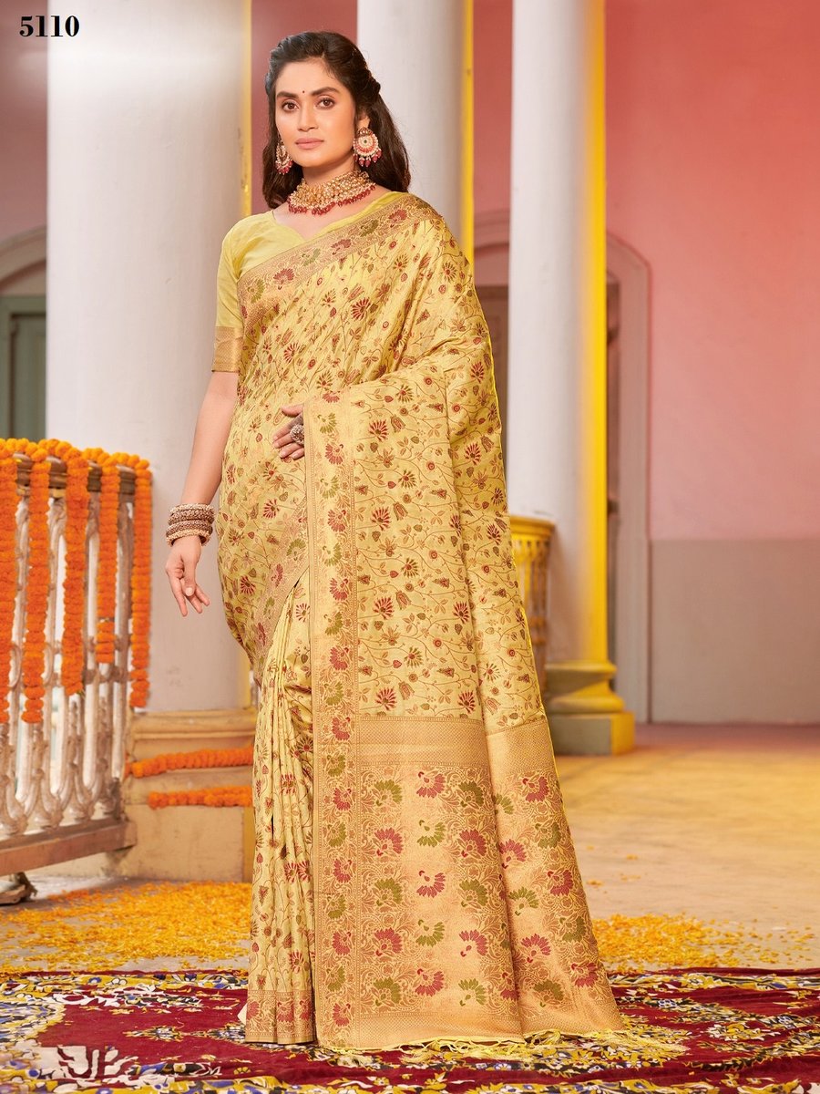 Sangam Prints Gulabi Silk 5105-5110 Series 6