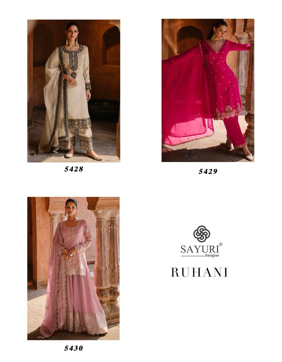 SAYURI DESIGNER RUHANI 5428 TO 5430 4