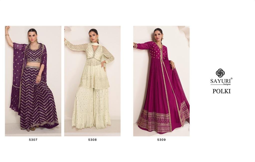 Sayuri Designer Polki 5307-5309 Series 4