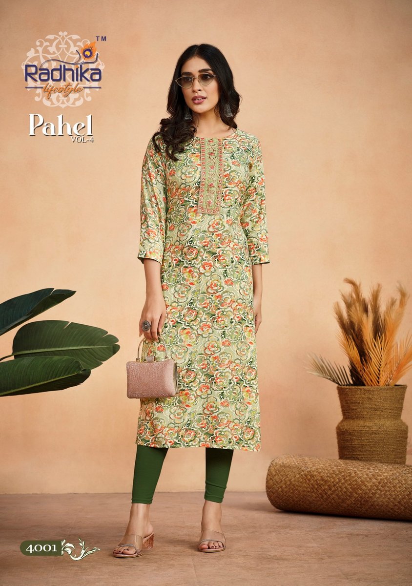Radhika Lifestyle Pahel Vol-4 4001-4006 Series 1