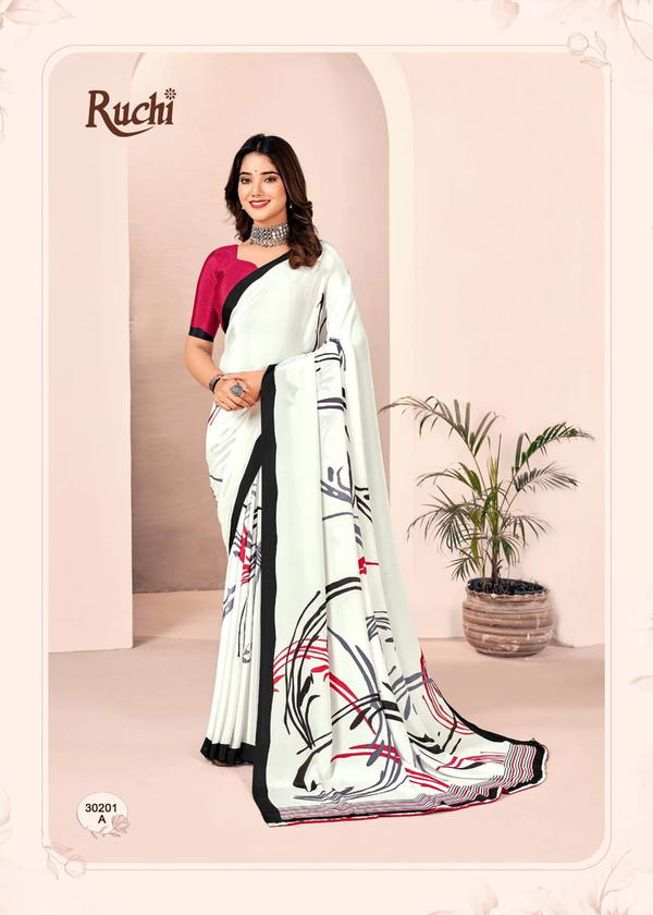 RUCHI VIVANTA SILK 28TH EDITION 30201-A TO 30206-B