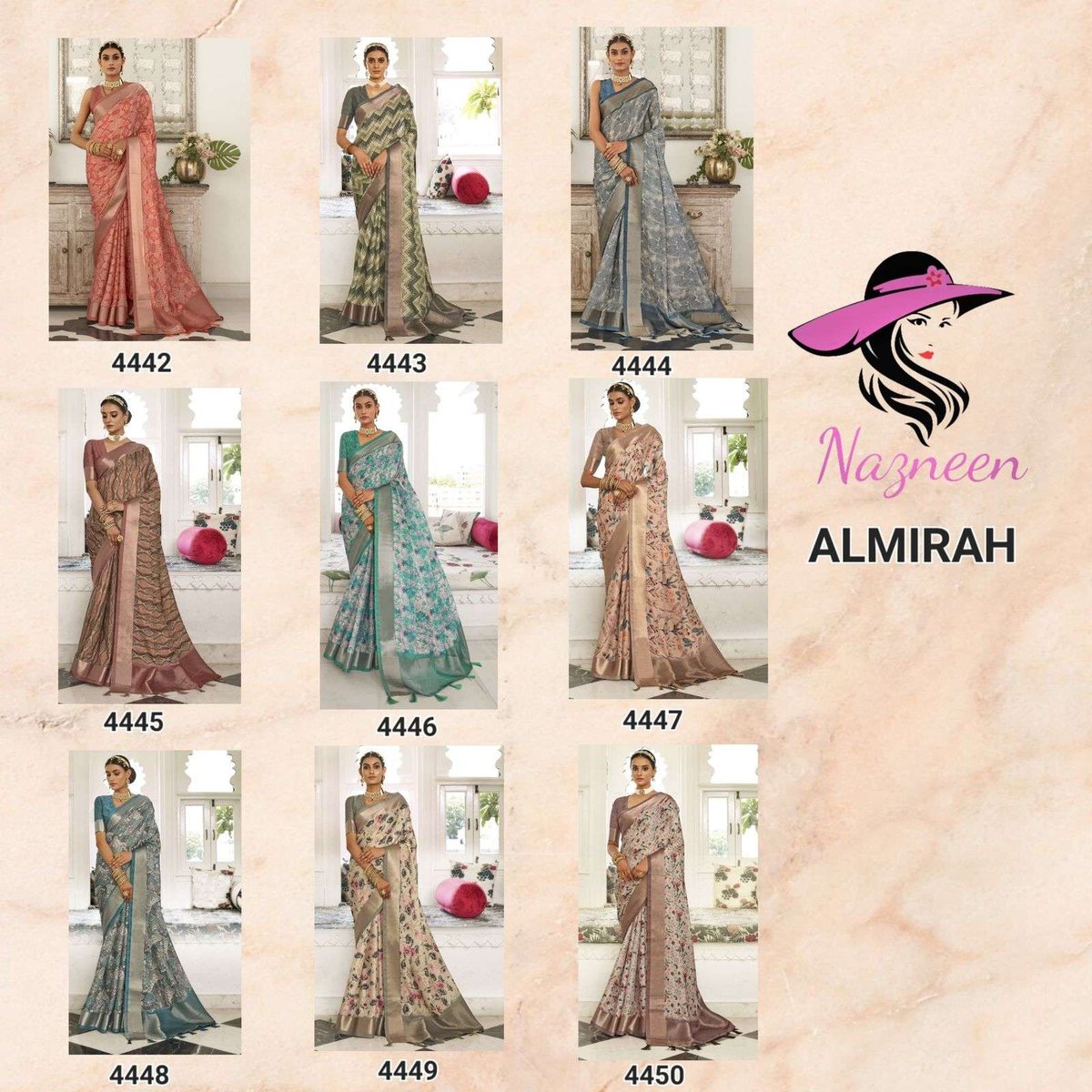 Nazneen Almirah 4442-4450 Series 10
