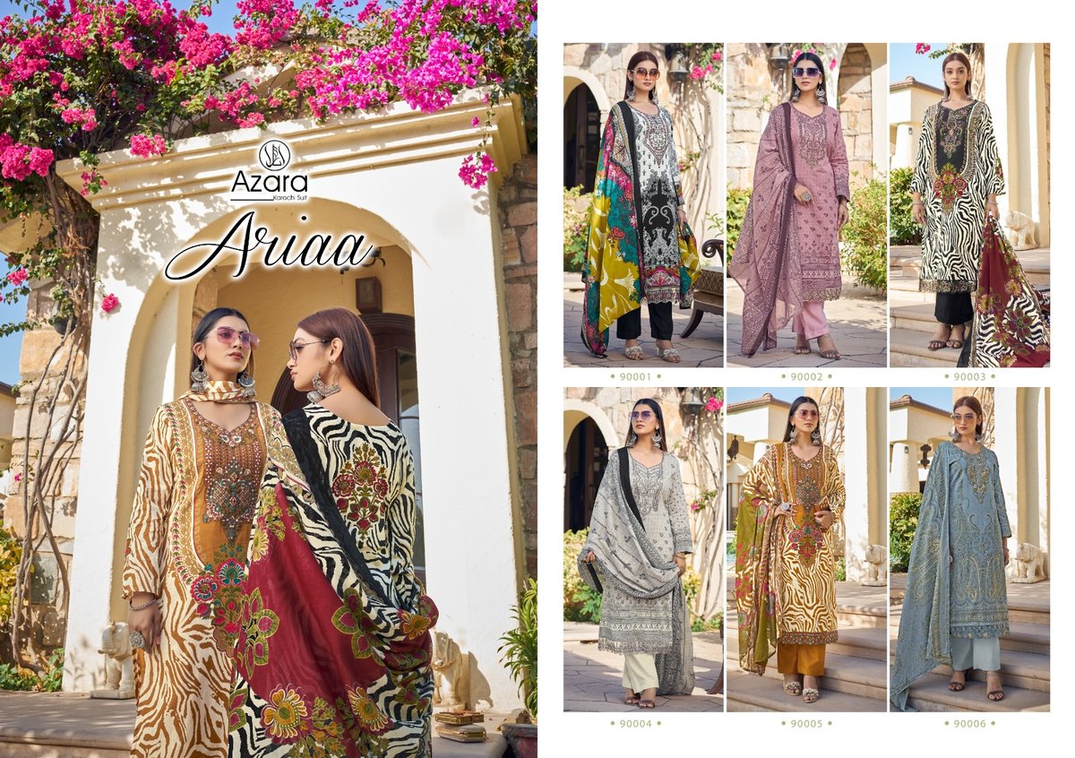RADHIKA FASHION AZARA ARIAA 90001 TO 90006 7