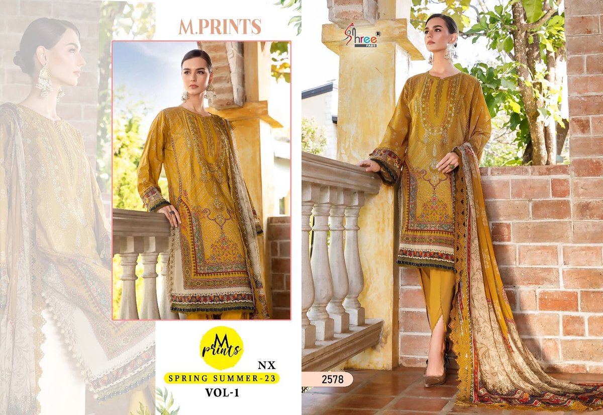 Shree Fab M Prints Spring 2578 Design 1