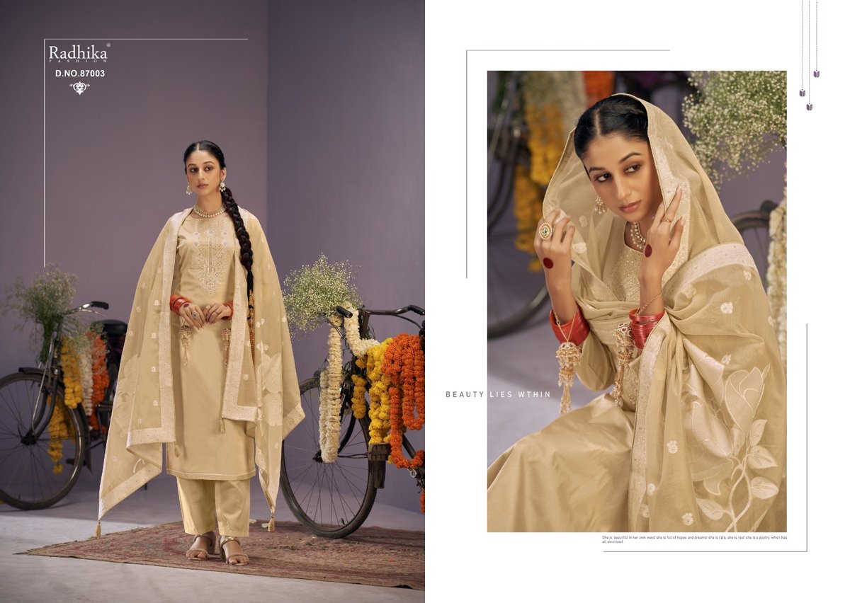 RADHIKA FASHION AZARA CYCLE 87001 TO 87006 3