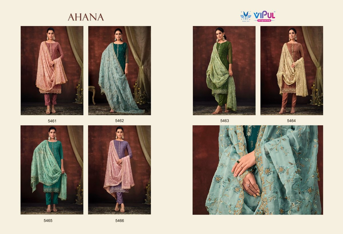 Vipul Fashion Ahana 5461-5466 Series 7