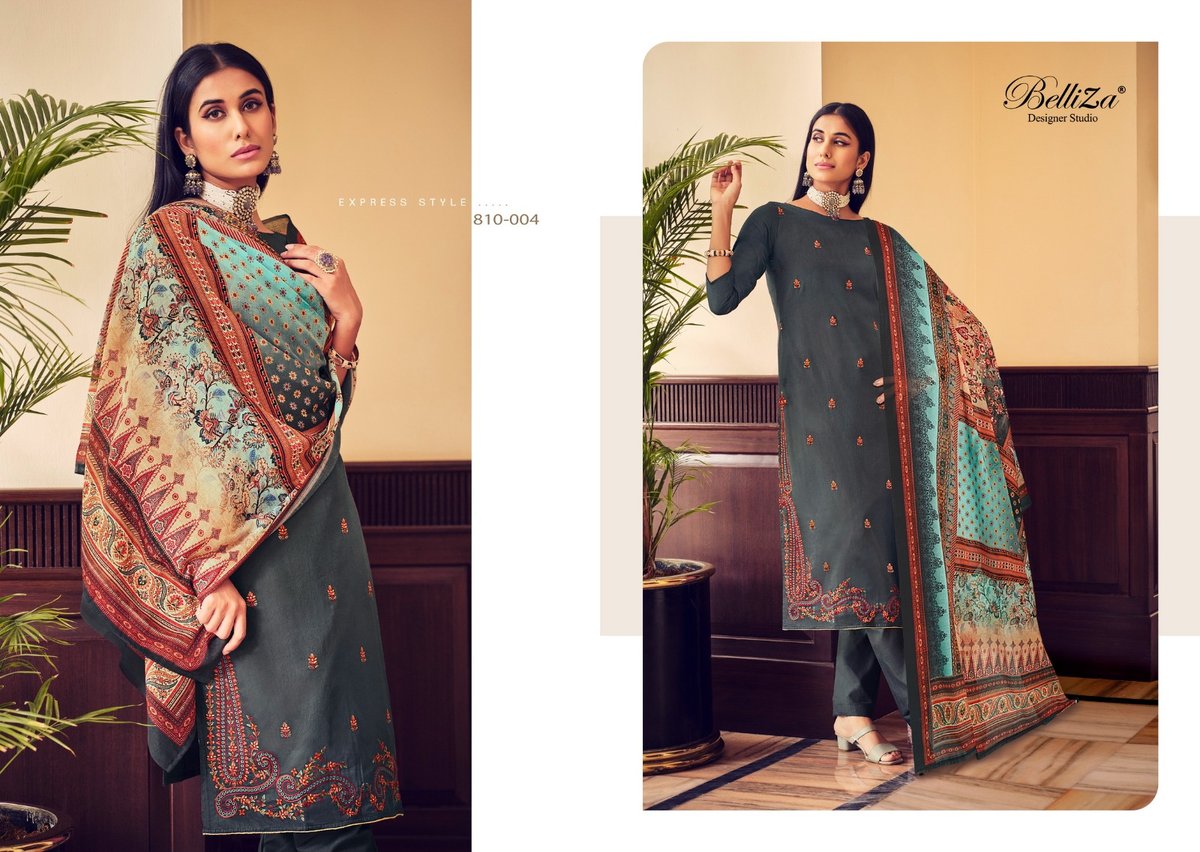 Belliza Designer Ibadat 810-001 to 810-008 Series 4